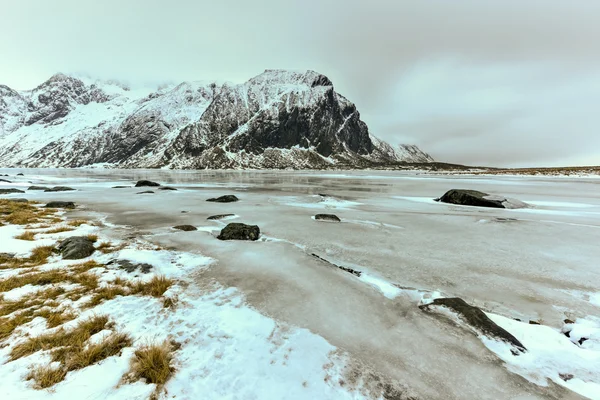 Eggum, Lofoten ostrovy, Norsko — Stock fotografie