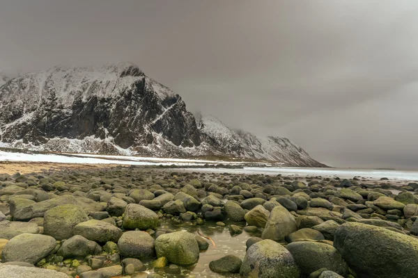 Eggum, Lofoten ostrovy, Norsko — Stock fotografie