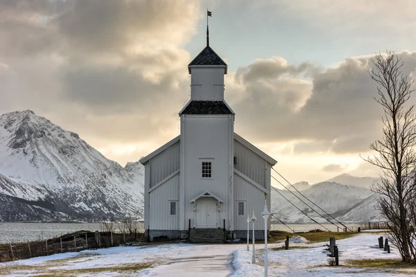 Église de Gimsoy - Norvège — Photo