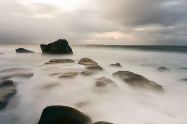 Utakleiv beach, Lofoten Adaları, Norveç