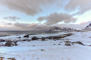Utakleiv beach, Lofoten Adaları, Norveç