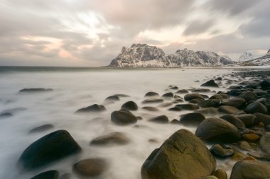 Utakleiv beach, Lofoten Adaları, Norveç