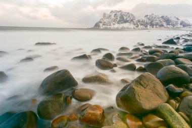 Utakleiv beach, Lofoten Adaları, Norveç