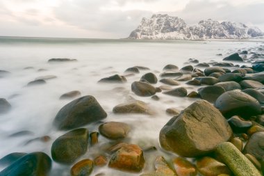 Utakleiv beach, Lofoten Adaları, Norveç