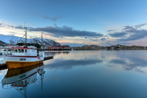 Fredvang - Lofoten Adaları, Norveç — Stok fotoğraf