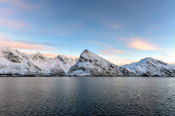 Fredvang - Lofoten Adaları, Norveç — Stok fotoğraf