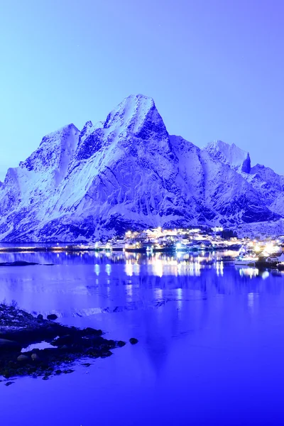 Reine, Lofoten Adaları, Norveç — Stok fotoğraf