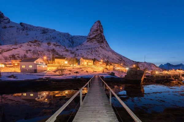 Reine, Lofoten Adaları, Norveç — Stok fotoğraf