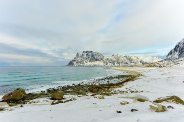 Utakliev Beach, Lofoten Adaları, Norveç