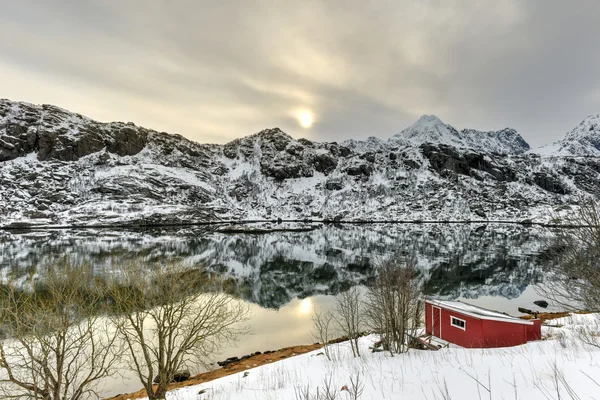 Maervoll、Vestvagoy - ノルウェーのロフォーテン諸島 — ストック写真