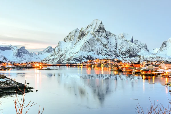 Reine, Lofotens öar, Norge — Stockfoto