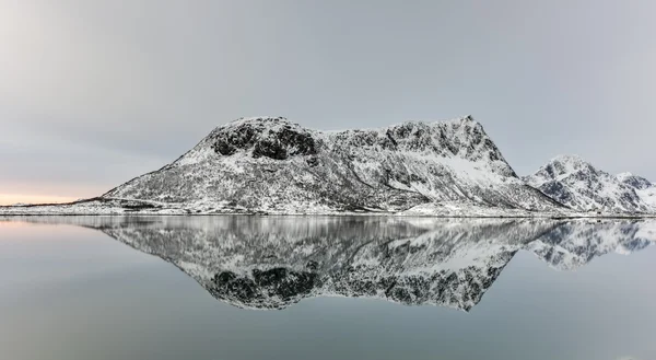 Vagspollen, Lofoten Adaları, Norveç — Stok fotoğraf