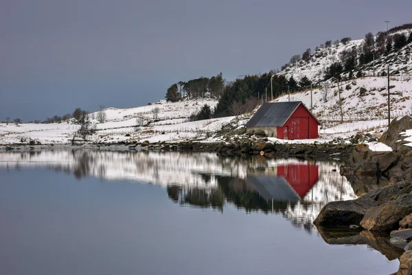 Vagspollen, Islas Lofoten, Noruega — Foto de Stock