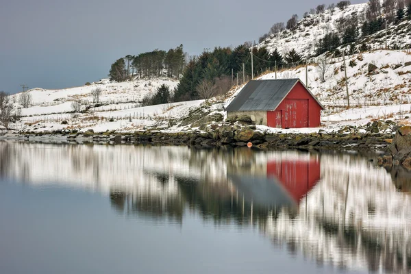 Vagspollen, Îles Lofoten, Norvège — Photo