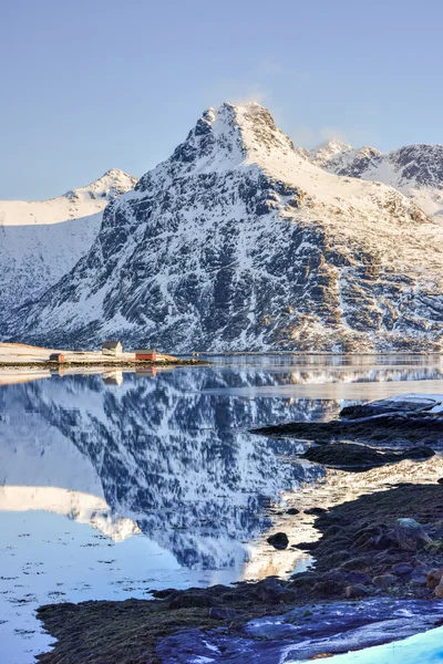 Boosen, Lofoten Adaları, Norveç — Stok fotoğraf