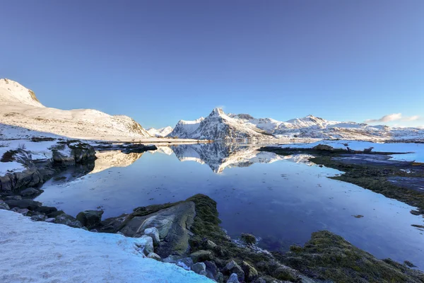 Boosen, Lofoten Adaları, Norveç — Stok fotoğraf