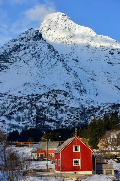 Nusfjord, Lofoten Adaları, Norveç — Stok fotoğraf