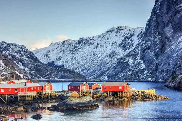 Nusfjord, Lofoten Islands, Noruega — Fotografia de Stock