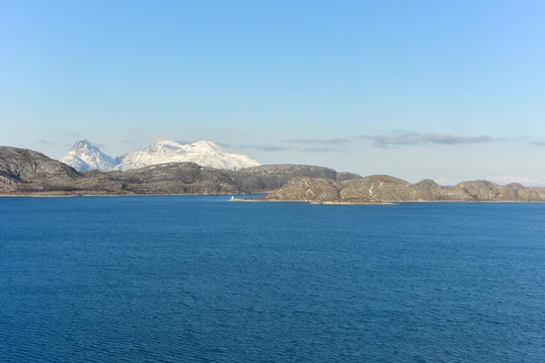 Luchtfoto - Lofoten eilanden, Noorwegen — Stockfoto