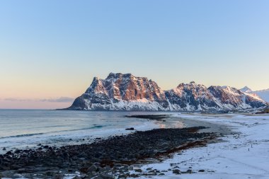 Utakleiv beach, Lofoten Adaları, Norveç