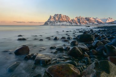 Utakleiv beach, Lofoten Adaları, Norveç