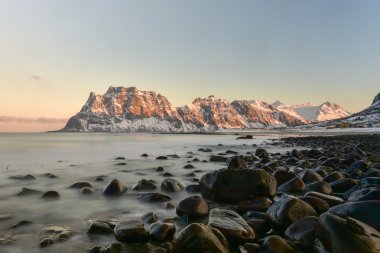 Utakleiv beach, Lofoten Adaları, Norveç