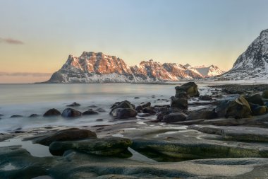 Utakleiv beach, Lofoten Adaları, Norveç