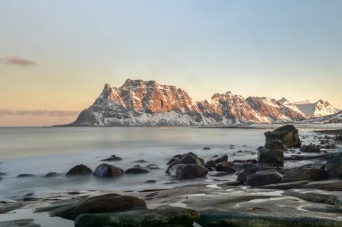 Utakleiv beach, Lofoten Adaları, Norveç