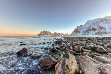 Utakleiv beach, Lofoten Adaları, Norveç