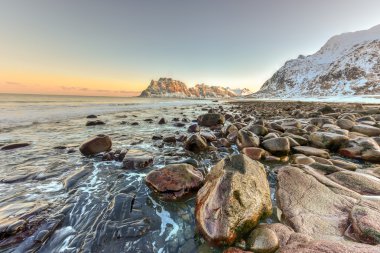 Utakleiv beach, Lofoten Adaları, Norveç