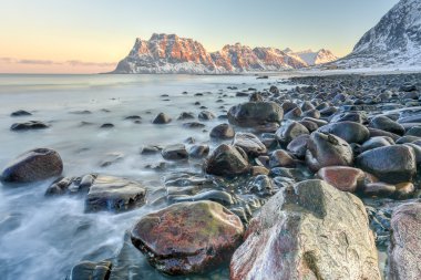 Utakleiv beach, Lofoten Adaları, Norveç