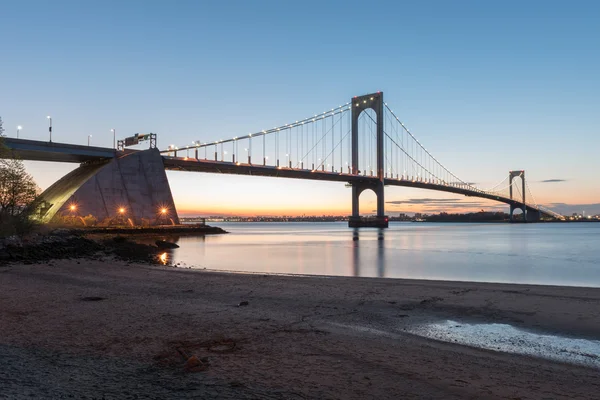 Bronx Whitestone ponte — Fotografia de Stock