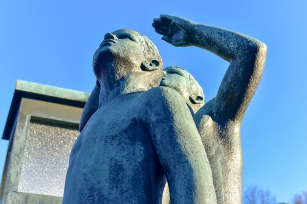Парк скульптур Вигеланда — стоковое фото