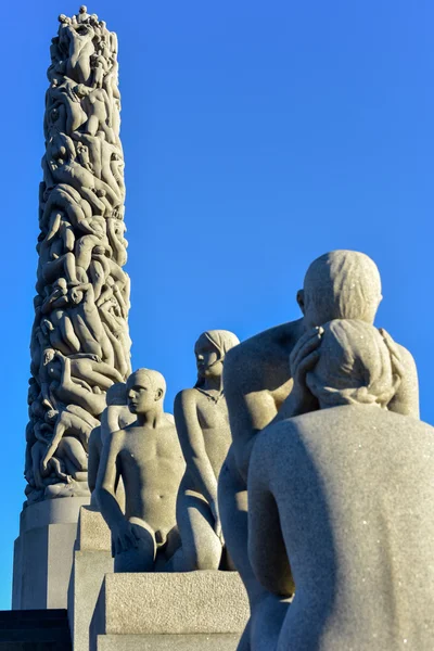 Park Rzeźby Vigeland — Zdjęcie stockowe