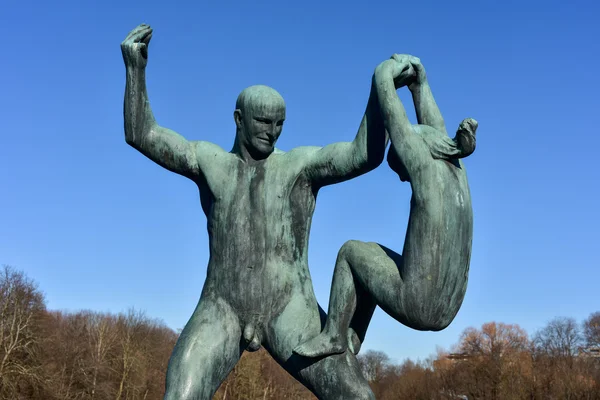Parque de esculturas Vigeland —  Fotos de Stock