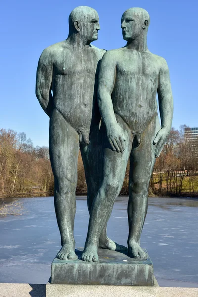 Parque de esculturas Vigeland — Foto de Stock