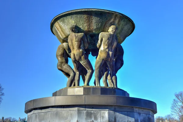 Vigeland skulpturpark — Stockfoto