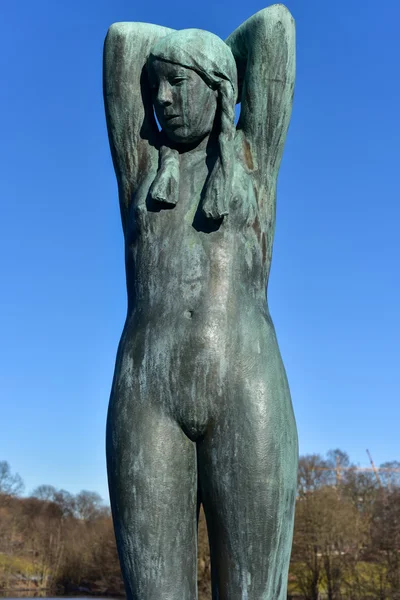 Vigelandský sochařský park — Stock fotografie