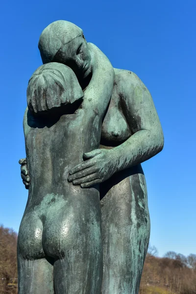 Vigeland skulpturpark — Stockfoto