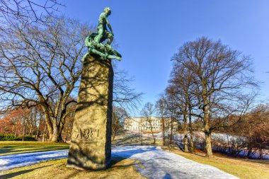Vigeland Abel anıt - Oslo, Norveç