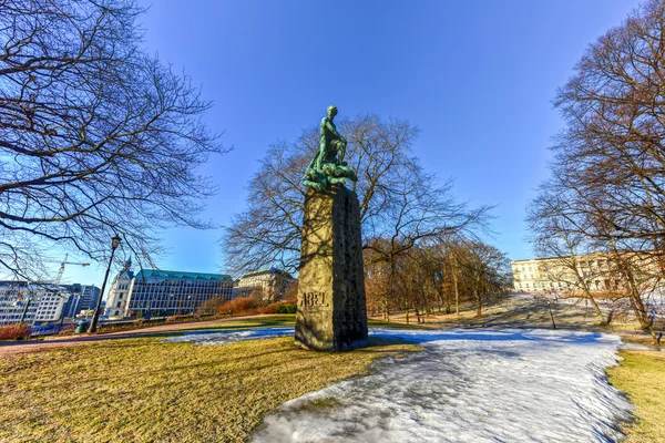 Vigeland Abel Monument - Осло, Норвегия — стоковое фото