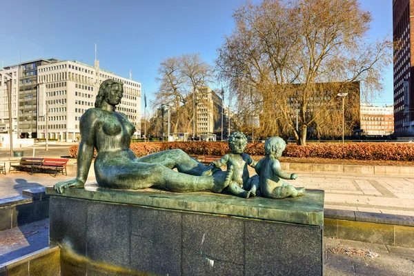 Ayuntamiento de Oslo - Noruega — Foto de Stock