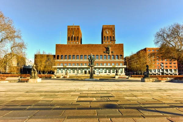 Rådhuset i Oslo - Norge — Stockfoto