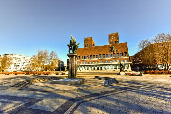 Oslo radnice - Norsko — Stock fotografie