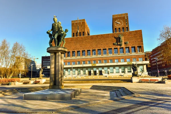 オスロ市庁舎 - ノルウェー — ストック写真