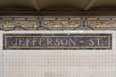 Jefferson Caddesi İstasyonu - Nyc metro