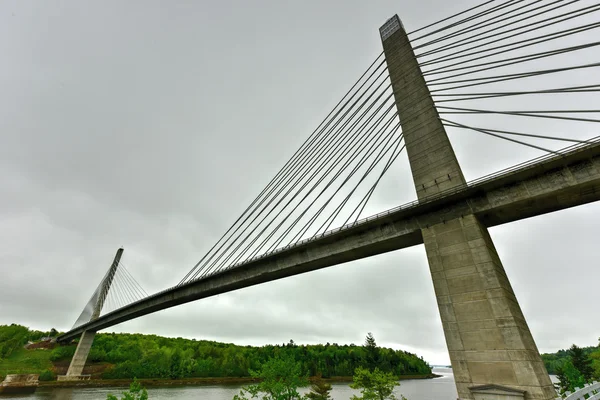 Penobscot enangosta el puente - Maine — Foto de Stock