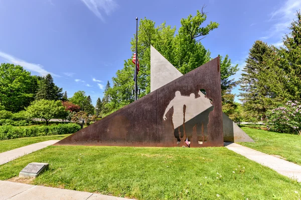 Memorial da Guerra do Vietnã, Capitol Park, Augusta, ME — Fotografia de Stock