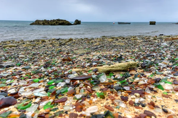 Seaglass ビーチ - バミューダ — ストック写真