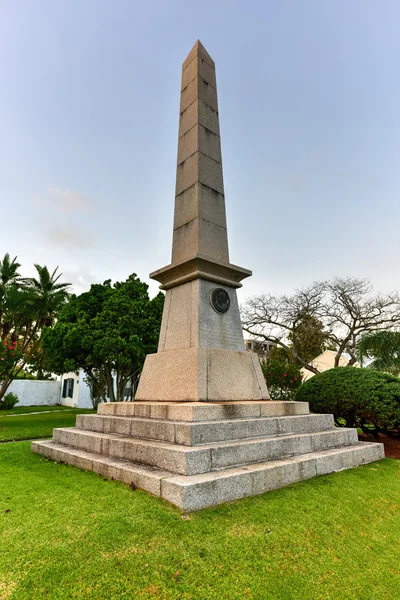 Sir William Reid Obelisco — Foto de Stock